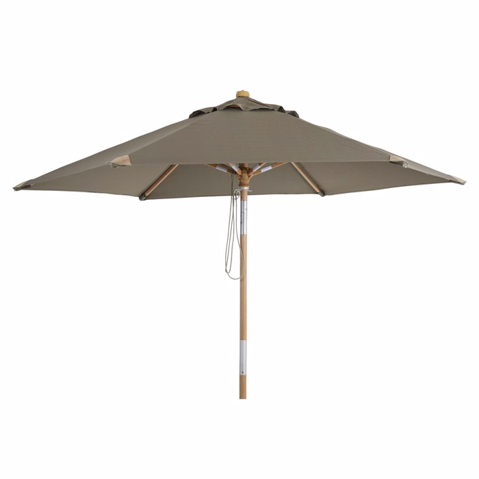 Trieste parasol 2,5m taupe  - Diverse > Haveparasol - Brafab - Enggården Havemøbler