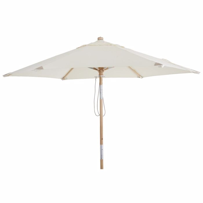 Trieste parasol 2,5m natur – Diverse > Haveparasol – – Enggården Havemøbler