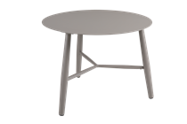 Vannes loungebord Ø60 khaki