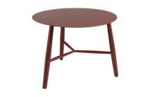 Vannes loungebord Ø60 rødt