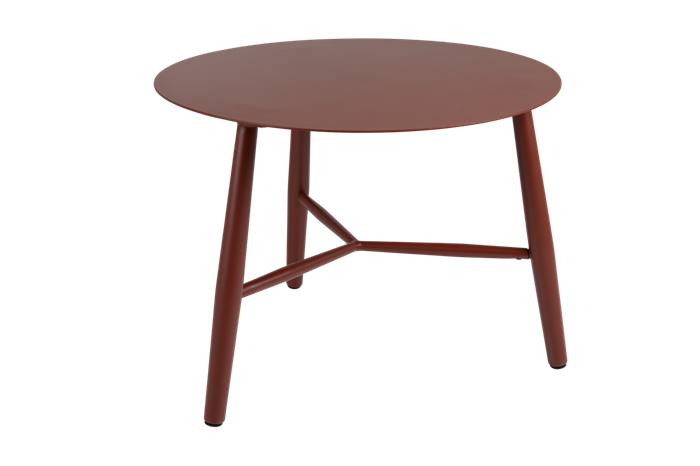 Vannes loungebord Ø60 rødt