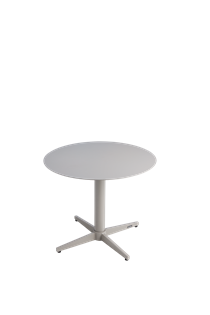 Mill loungebord light grey Ø75cm