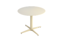 Mill loungebord PearlWhite Ø60cm