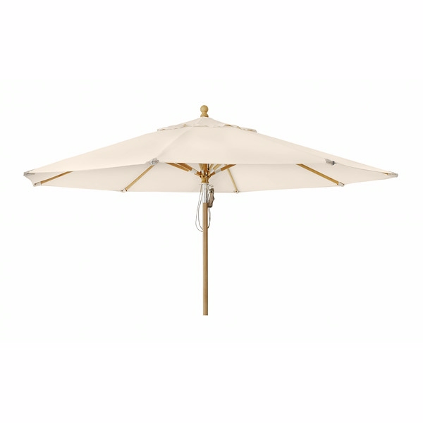 Parma parasol 3,5m natur  - Diverse > Haveparasol - Brafab - Enggården Havemøbler