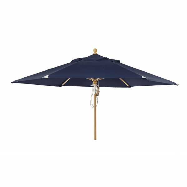 Parma parasol 3,5 marineblå – Diverse > Haveparasol – Brafab – Enggården Havemøbler